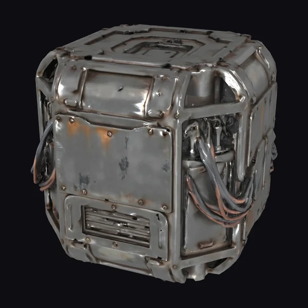 Cyberpunk Metal Planter Box