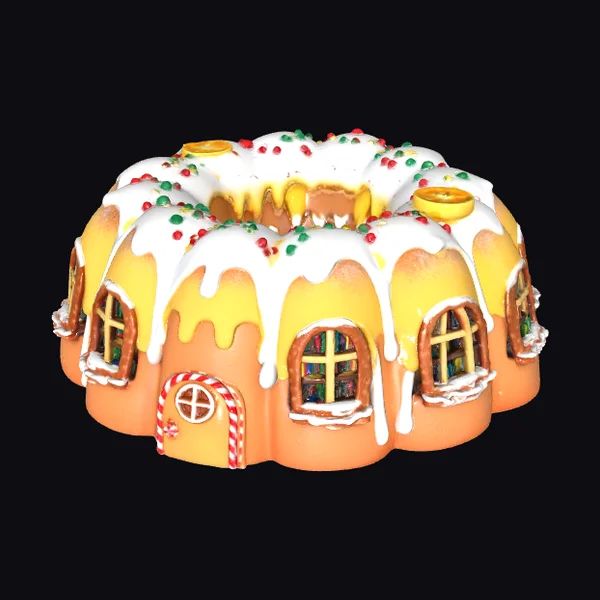 Gingerbread Cake House