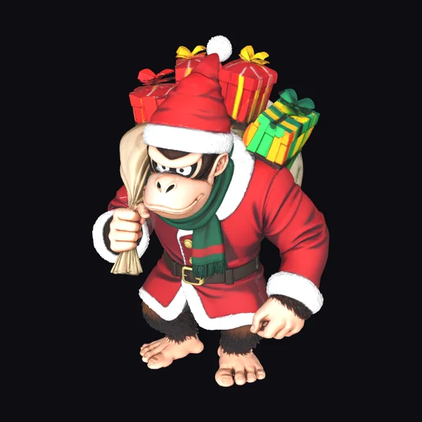 Giant Ape Santa