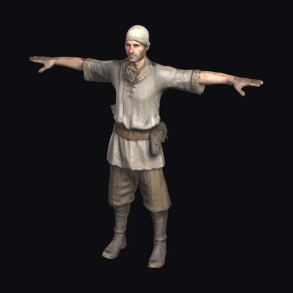 Medieval Peasant Man