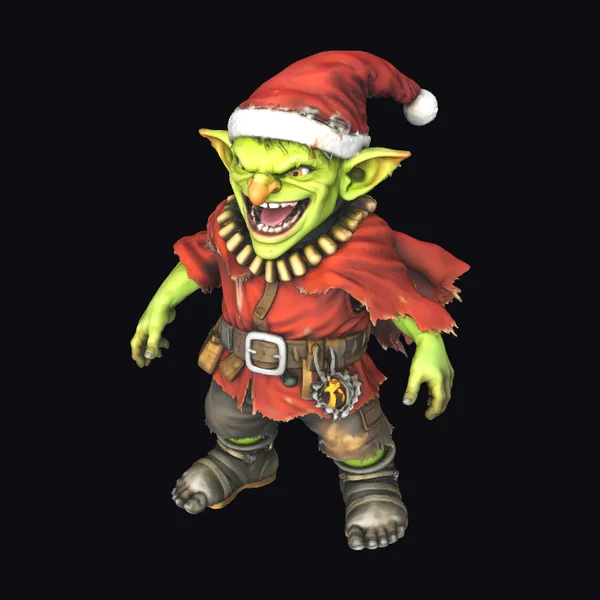 Green Goblin Santa