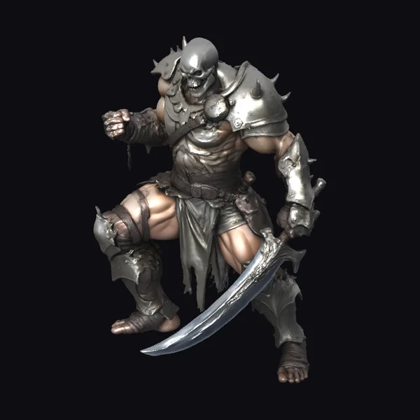 Armored Skull Warrior