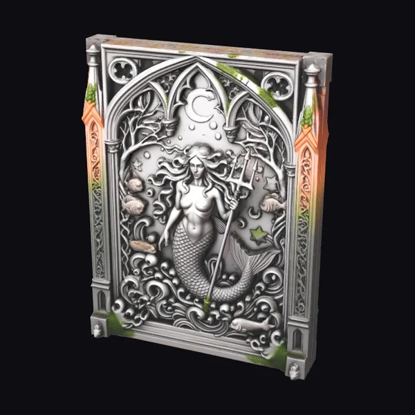 Ornate Mermaid Book Cover