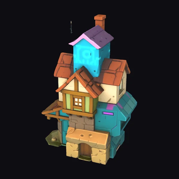 Futuristic Fusion House