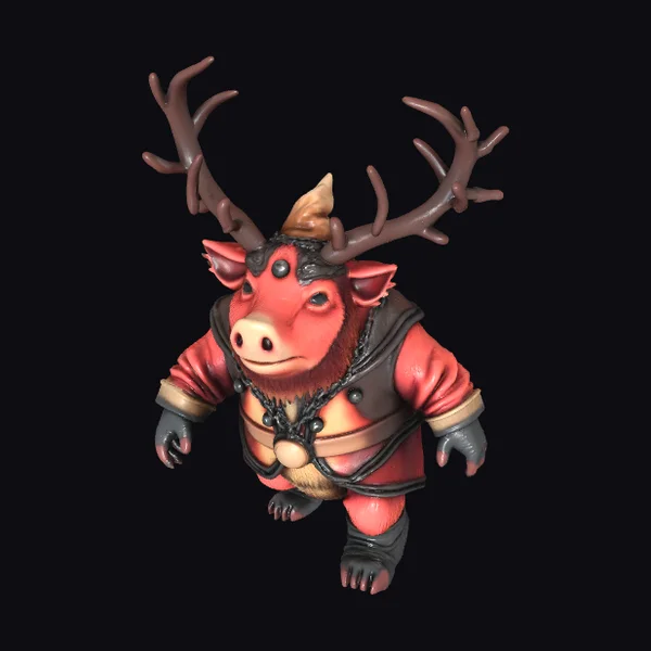 Reindeer Squig Creature