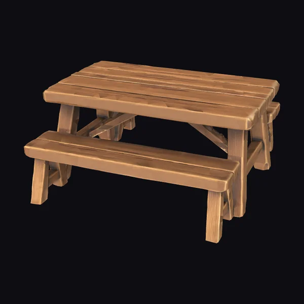 Wooden Picnic Table