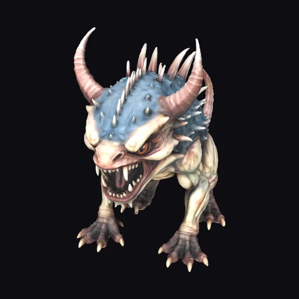 Fierce Demon Creature