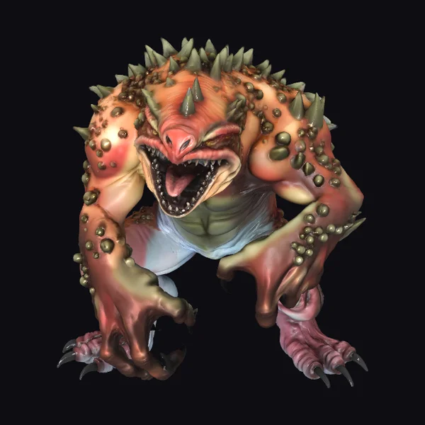 Spiky Monster Creature