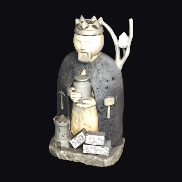 King Balthazar Statue