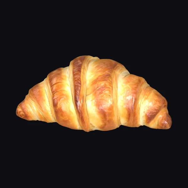 Golden Croissant Delight