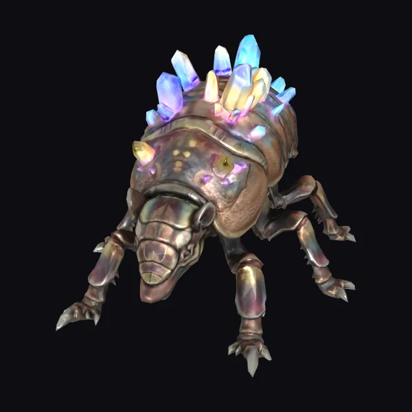 Crystal Armored Insectoid Creature