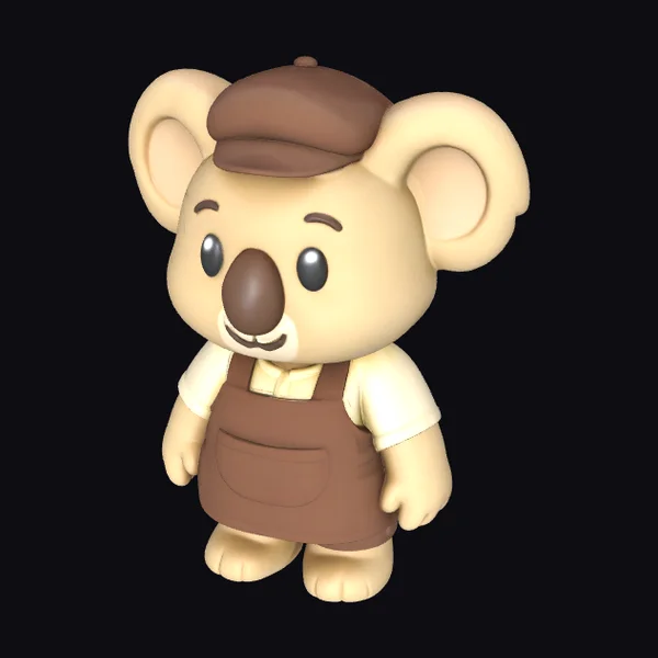 Koala Craftsman Figurine