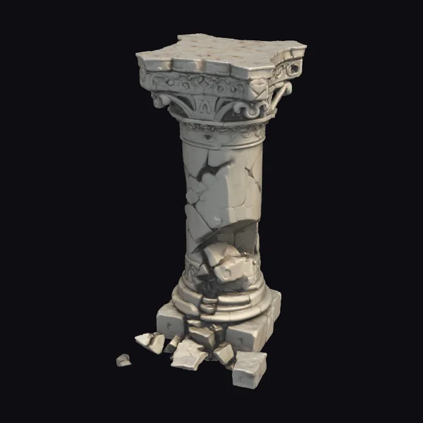 Broken Ancient Column