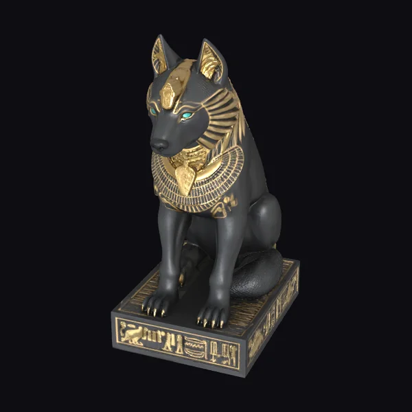 Egyptian Anubis Statue