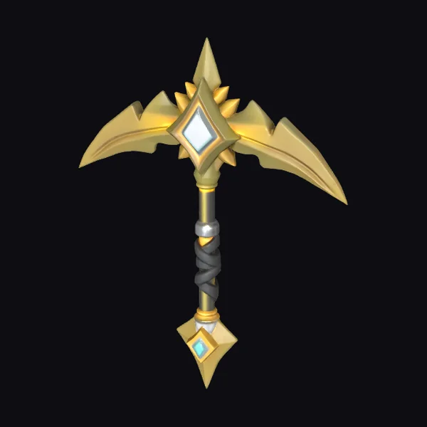 Golden Crescent Staff