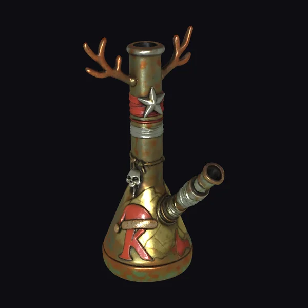 Rustic Christmas Bong