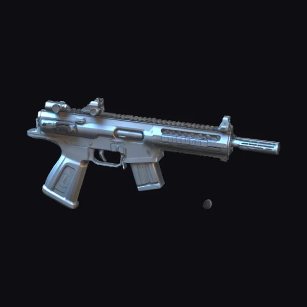 Futuristic Carbine Rifle