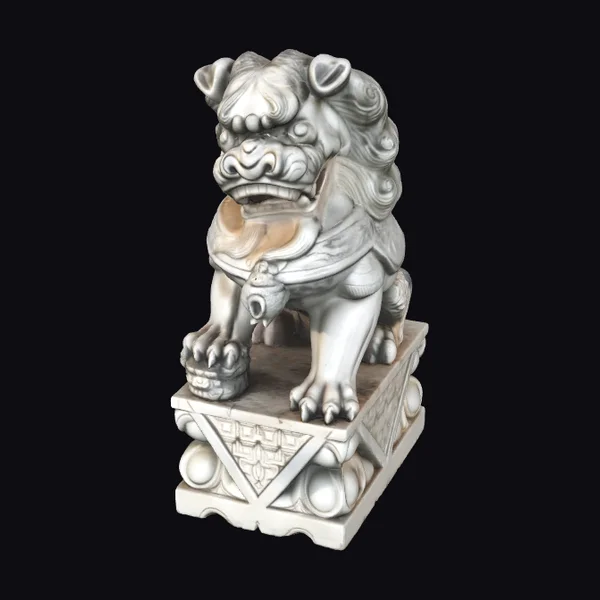 Antique Lion Statue