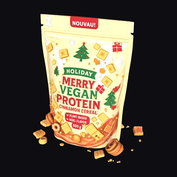 Holiday Vegan Protein Cereal