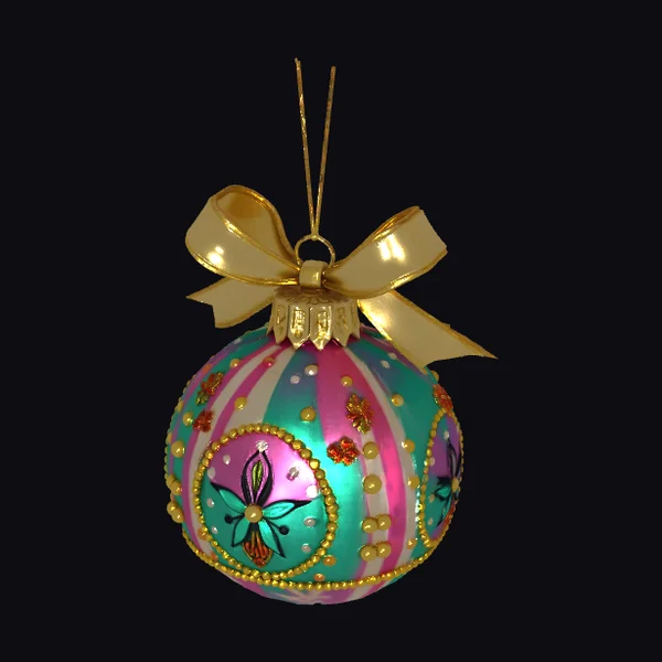 Vibrant Christmas Ornament