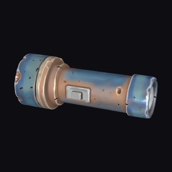 Rusty Pocket Flashlight