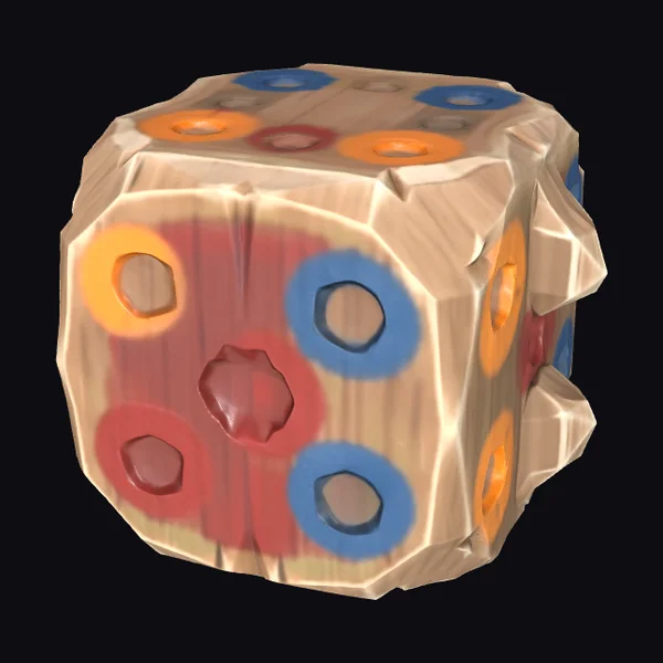 Handmade Wooden Dice