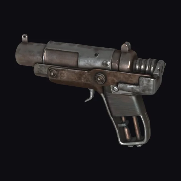 Rusty Blaster Sidearm