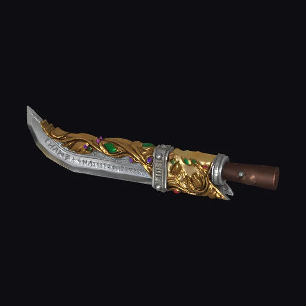 Ornate Dwarven Rune Blade