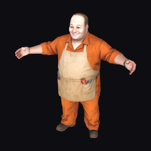 Happy Artisan Portrait