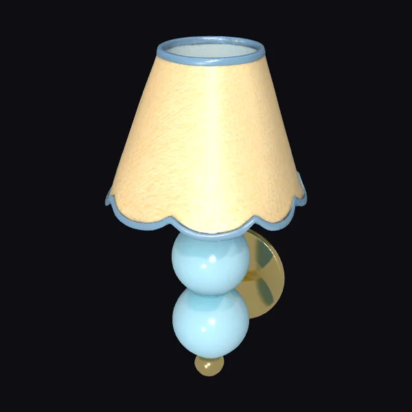 Blue Sconce Light Fixture