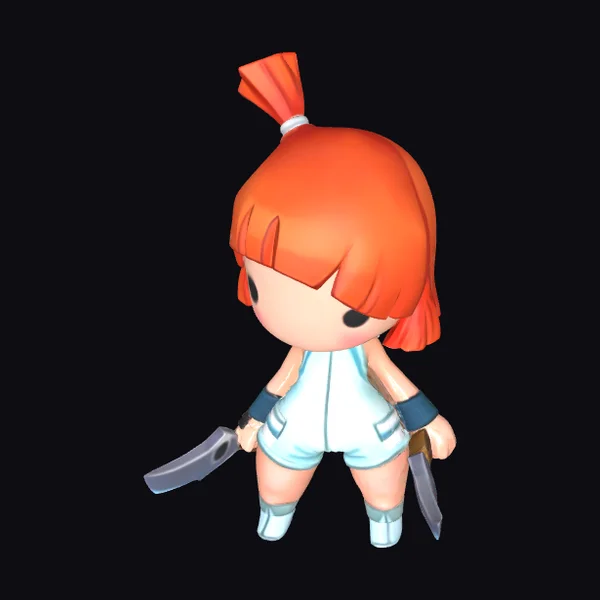 Chibi Adventurer Girl