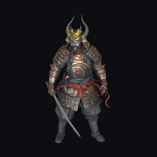 Armored Samurai Warrior