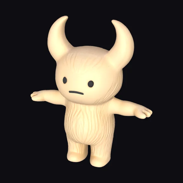 Small Horned Cartoon Creature