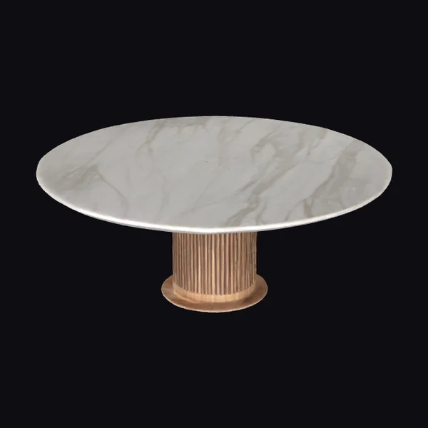 Oval Marble Dining Table