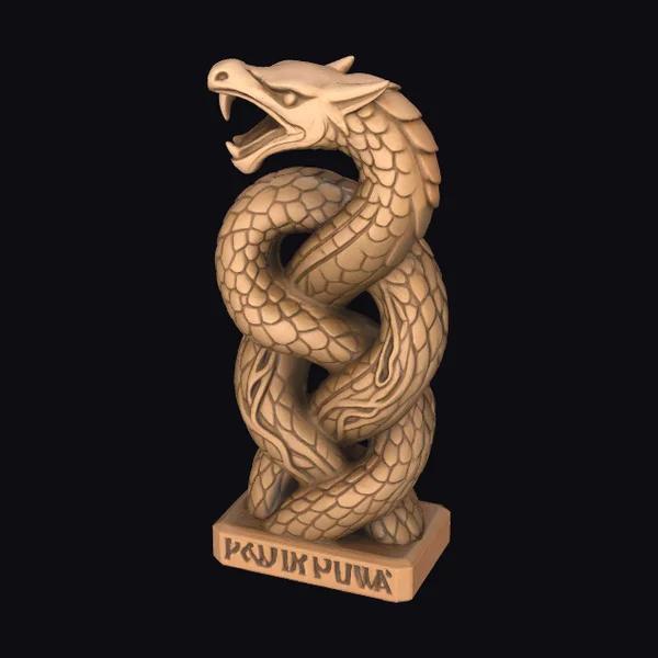 Serpent Sculpture