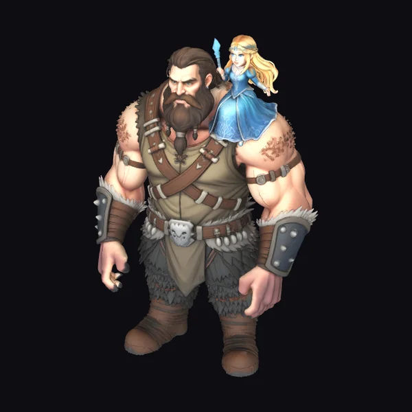 Warrior and Princess Duo