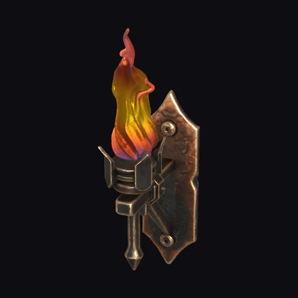 Medieval Wall Torch Bracket