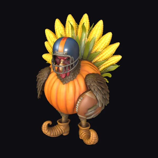 Turkey Football Player