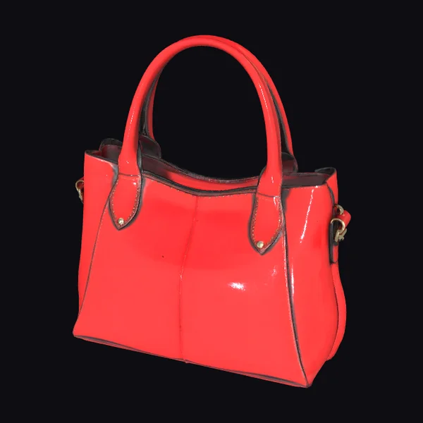 Red Leather Handbag