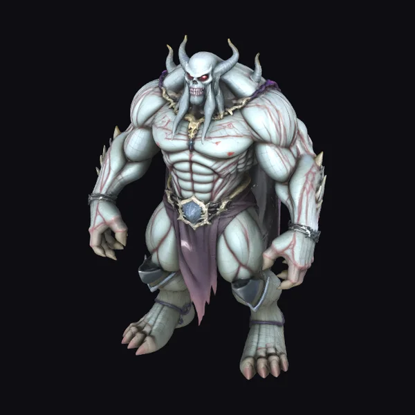 Muscular Zombie Creature