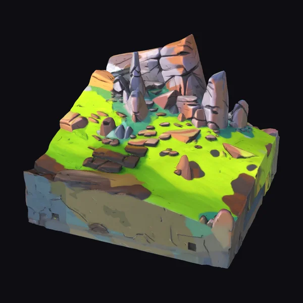 Rocky Hillside Terrain