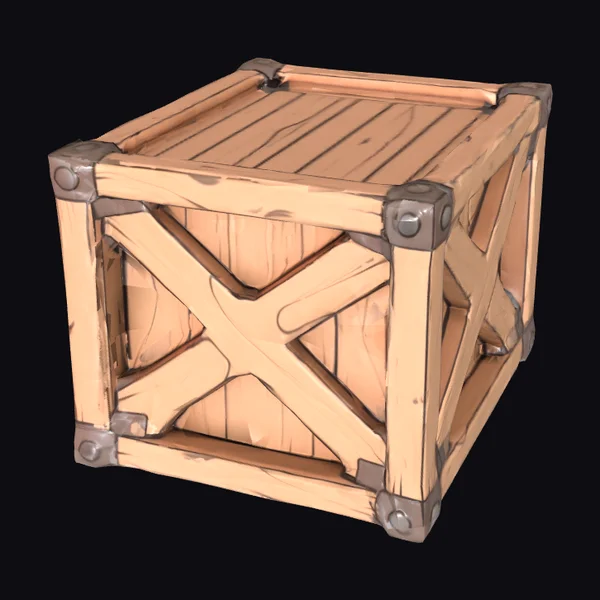 Wooden Storage Crate