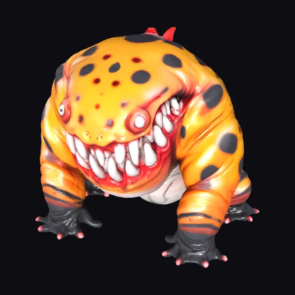 Laughing Lizard Creature