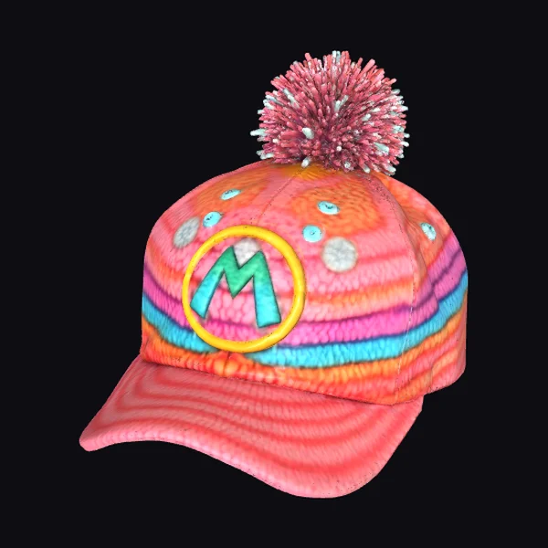 Colorful Knit Cap