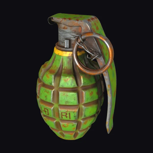 Rusty Green Grenade