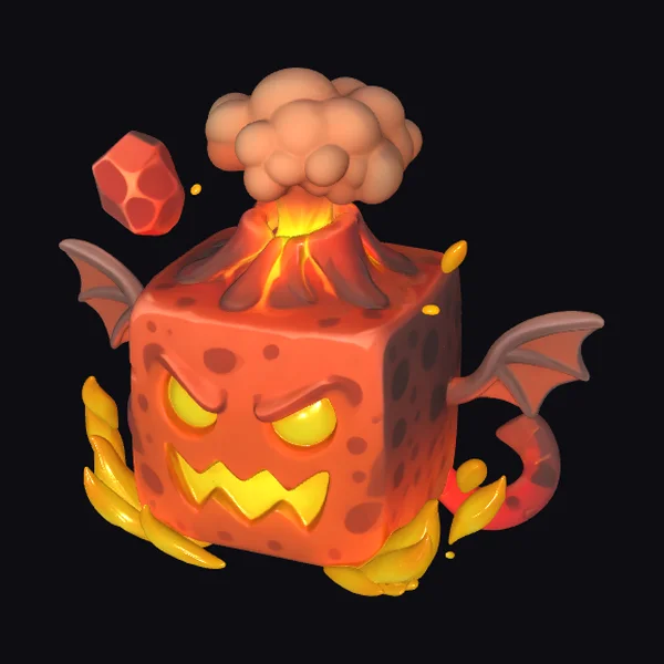 Volcanic Demon Cube