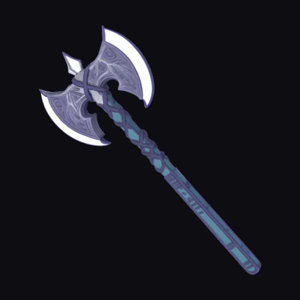 Double Headed Battle Axe