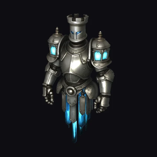 Glowing Knight Armor