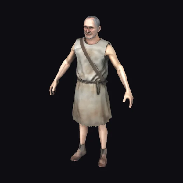 Ancient Man in Tunic