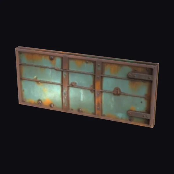 Rusty Metal Panel